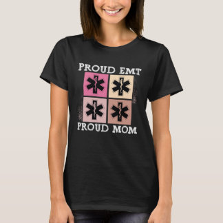 Camiseta Orgulhosa EMT Orgulhosa Mãe Ambulante Paramédica M