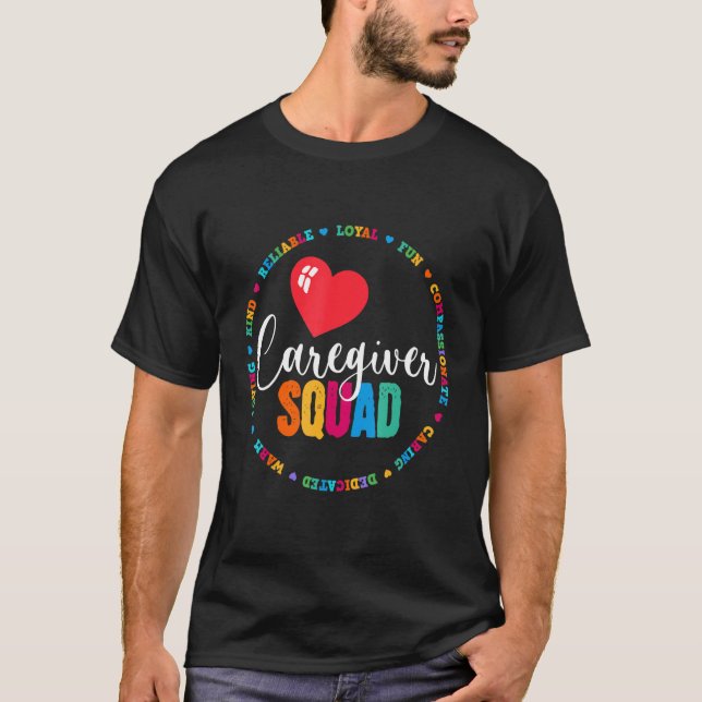 Camiseta Orgulhosa Enfermeira da Esquadra de Atendimento Se (Frente)