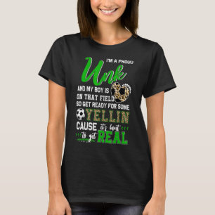 Camiseta Orgulhosa Família De Futebol Da Unk, 1