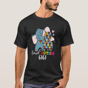 Camiseta Orgulhosa Família Gigi Conscientização do Autismo