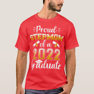 Camiseta Orgulhosa madrasta de uma classe de mais velho 202