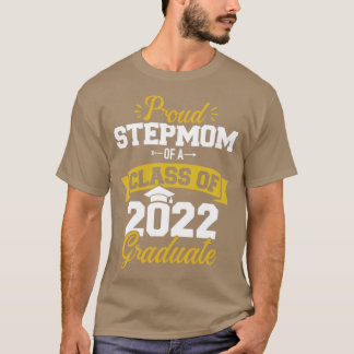 Camiseta Orgulhosa madrasta de uma classe de mais velho 202
