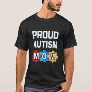 Camiseta Orgulhosa Mãe Autista Essencial