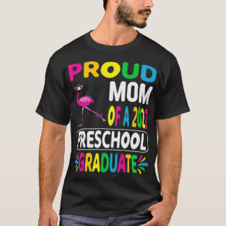 Camiseta Orgulhosa Mãe de 2022, Preschool Flamingo Vestindo