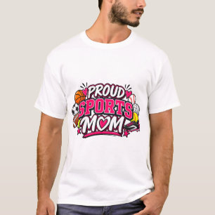 Camiseta Orgulhosa Mãe de Atleta
