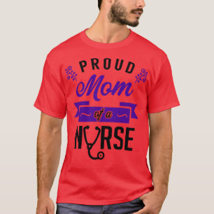 Camiseta Orgulhosa Mãe de Enfermeira 3