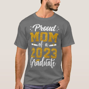 Camiseta Orgulhosa Mãe de Gradu Formando 2023