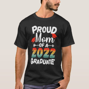 Camiseta Orgulhosa Mãe De Um Formando De 2022 Retro Sunglas