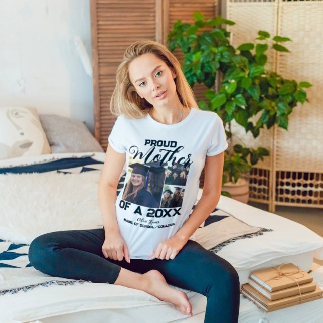 Camiseta Orgulhosa Mãe de um Formando de 2024 (Criador carregado)
