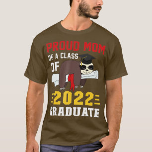 Camiseta Orgulhosa Mãe De Um Formando Engraçado De Lama Em 