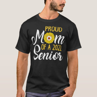 Camiseta Orgulhosa Mãe de um Girassol Formado em 2022