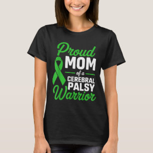 Camiseta Orgulhosa mãe de um guerreiro com paralisia cerebr