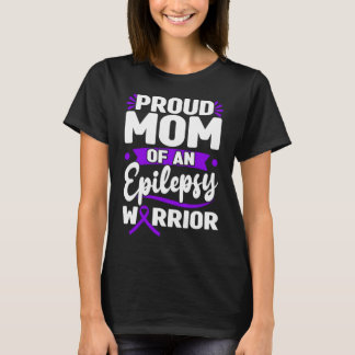 Camiseta Orgulhosa Mãe De Um Guerreiro Contra a Epilepsia F