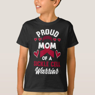 Camiseta Orgulhosa Mãe De Um Guerreiro De Células Falsiform