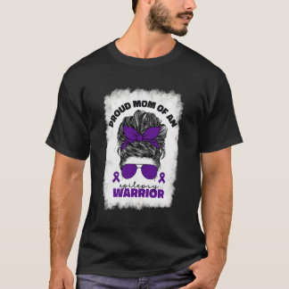 Camiseta Orgulhosa Mãe De Um Guerreiro Epiléptico Awarenes
