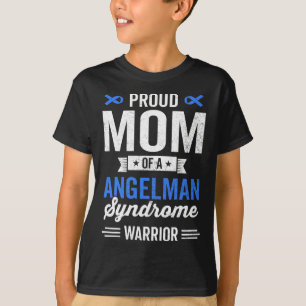 Camiseta Orgulhosa Mãe De Um Guerreiro Sobrevivente Da Sínd