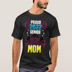 Camiseta Orgulhosa Mãe De Um Jogador De Futebol Americano M