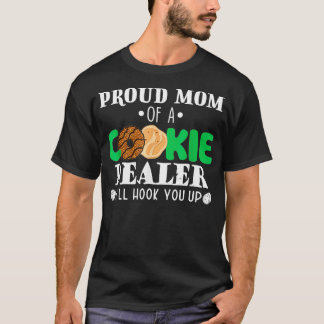 Camiseta Orgulhosa Mãe De Um Líder De Tropa De Cookie Deale
