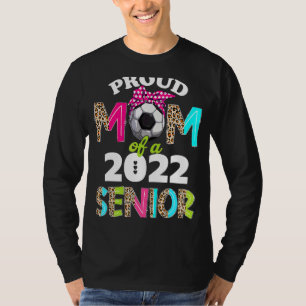 Camiseta Orgulhosa Mãe De Um Mais velho 22 Leopard Gradu 20