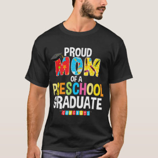 Camiseta Orgulhosa Mãe De Um Presente De Graduação De Forma