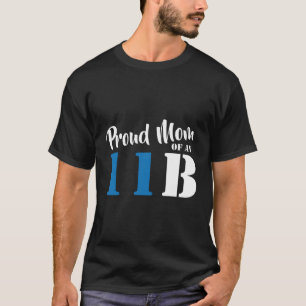 Camiseta Orgulhosa Mãe De Um Soldado De Infantaria Do Exérc
