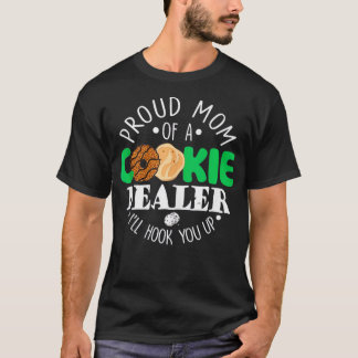 Camiseta Orgulhosa Mãe De Um Vendedor De Bolachas 8