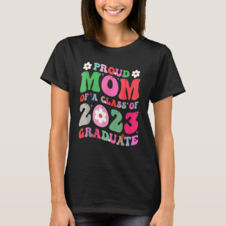 Camiseta Orgulhosa Mãe de uma Classe de Groovy Senio, Forma