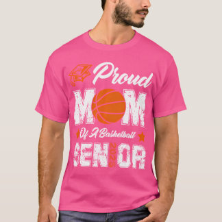 Camiseta Orgulhosa Mãe De Uma Classe De Mais velho De Basqu