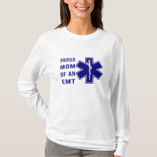 Camiseta Orgulhosa mãe de uma EMT - Mãe de apoio
