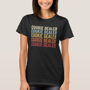 Camiseta Orgulhosa Mãe De Uma Garota De Bolachas Líder De T