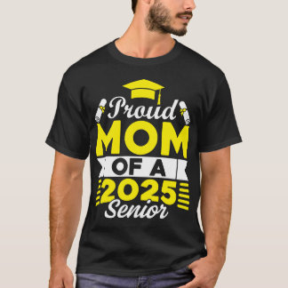 Camiseta Orgulhosa Mãe De Uma Graduação De Formandos De 202