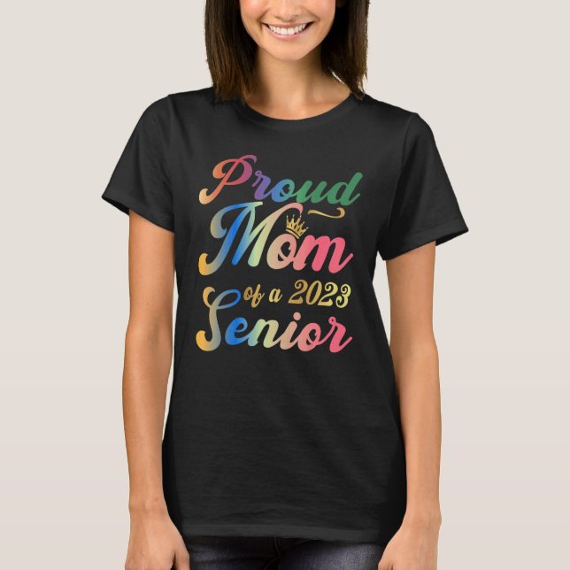 Camiseta Orgulhosa Mãe de uma graduação de Mais velho 1 de  (Frente)