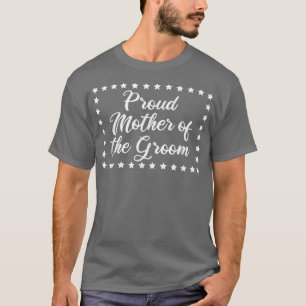 Camiseta Orgulhosa Mãe Do Festa Bridal De Divertimento De C