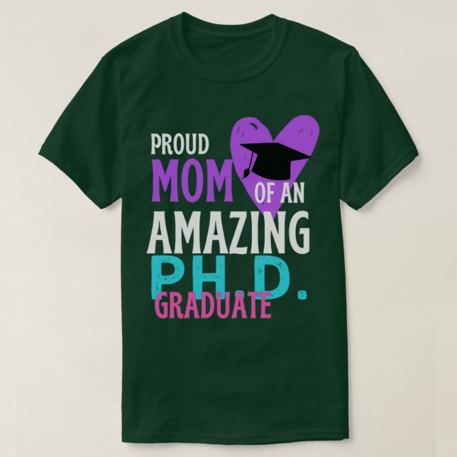 Camiseta Orgulhosa Mãe do presente de aniversário de forman (Frente do Design)