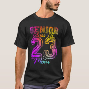 Camiseta Orgulhosa Mãe Formando Bonito Do Coração 2023