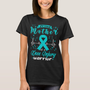 Camiseta Orgulhosa Mãe LESÃO NO JOELHO Guerreira