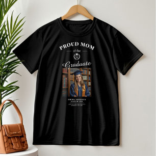 Camiseta Orgulhosa Mãe Personalizada Foto e Nome do Formand