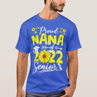 Camiseta Orgulhosa Nana De Graduação De Mais velho 2022