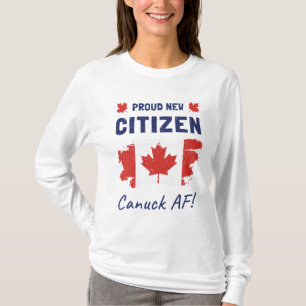 Camiseta Orgulhosa Nova Cidadã Canadiana, Cerimônia de Ci