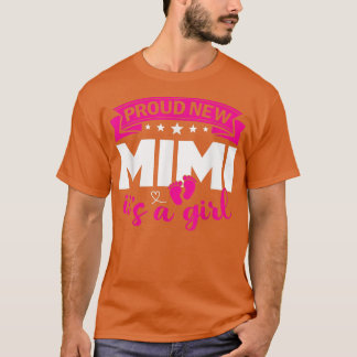 Camiseta Orgulhosa Nova Mimi É uma Menina Sexo Homens Revel