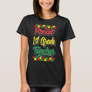 Camiseta Orgulhosa Primeira Professora da Classe 11rua Hist
