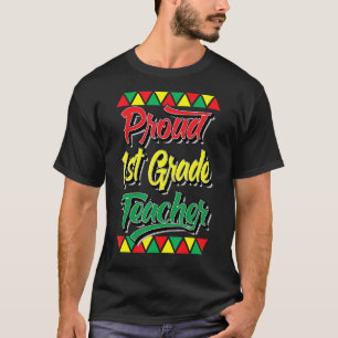Camiseta Orgulhosa Primeira Professora da Classe 11rua Hist