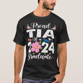 Camiseta Orgulhosa Tia De Uma Classe De Mais velho 2024 For