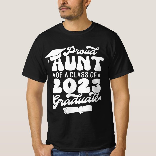 Camiseta Orgulhosa TIA de uma Classe de Tendência Retroativ (Frente)