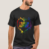 Orgulhosa Tia LGBT orgulho do arco-íris Bandeira d