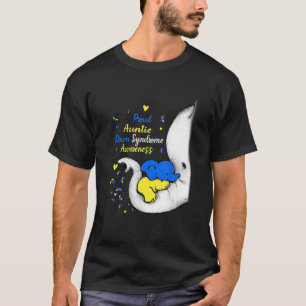 Camiseta Orgulhosa Tuna para Baixo Síndrome de Sensibilizaç