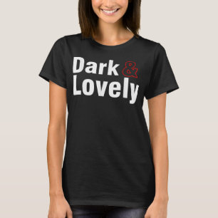 Camiseta Orgulhosamente Africano Mês da História Negra Dark