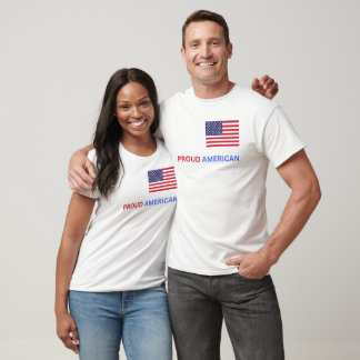 Camiseta Orgulhosamente Americano