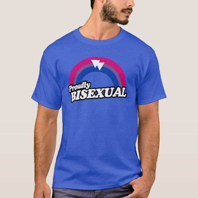 Camiseta Orgulhosamente Bissexual (Frente)