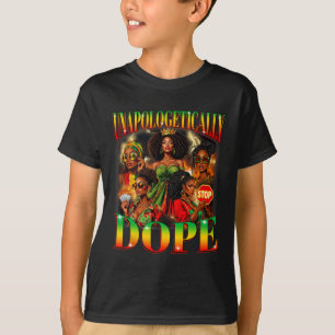 Camiseta Orgulhosamente Droga Orgulho Negro Melanina Africa